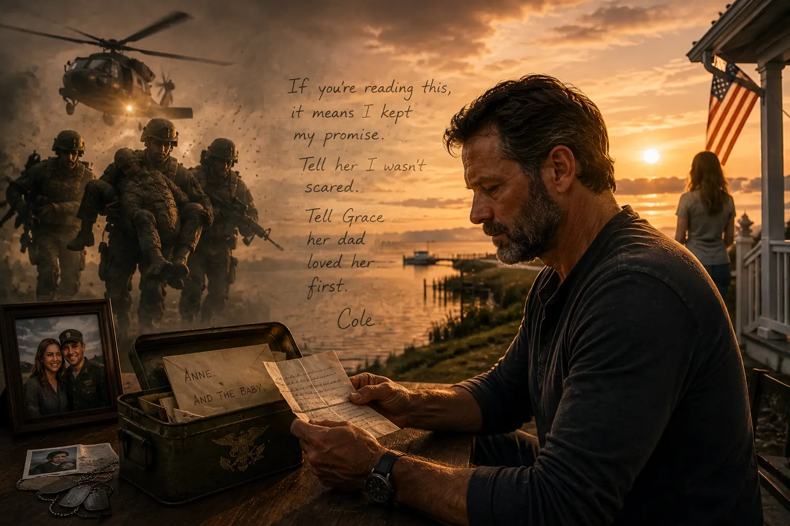 A Navy SEAL Died Saving His Team — Twenty Years Later, the Man He Saved Finally Delivered His Last Letter