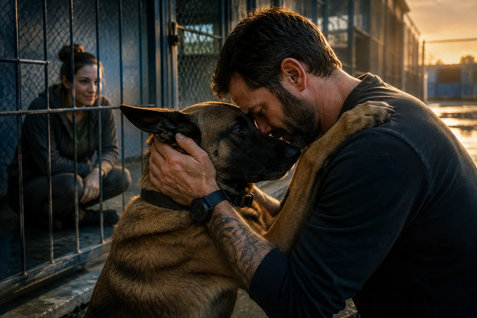They Were Going to Put Down the "Aggressive" Shelter Dog on Friday — Until a Navy SEAL Read the Tattoo Inside His Ear