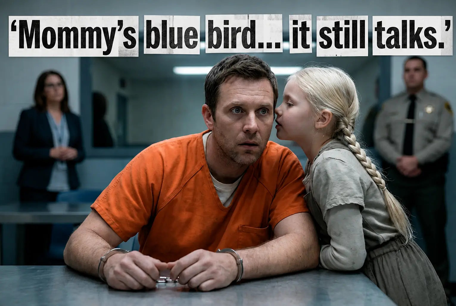 Hours Before They Executed Him, His 8-Year-Old Daughter Leaned In and Whispered: "I found Mommy's blue bird. It still talks."