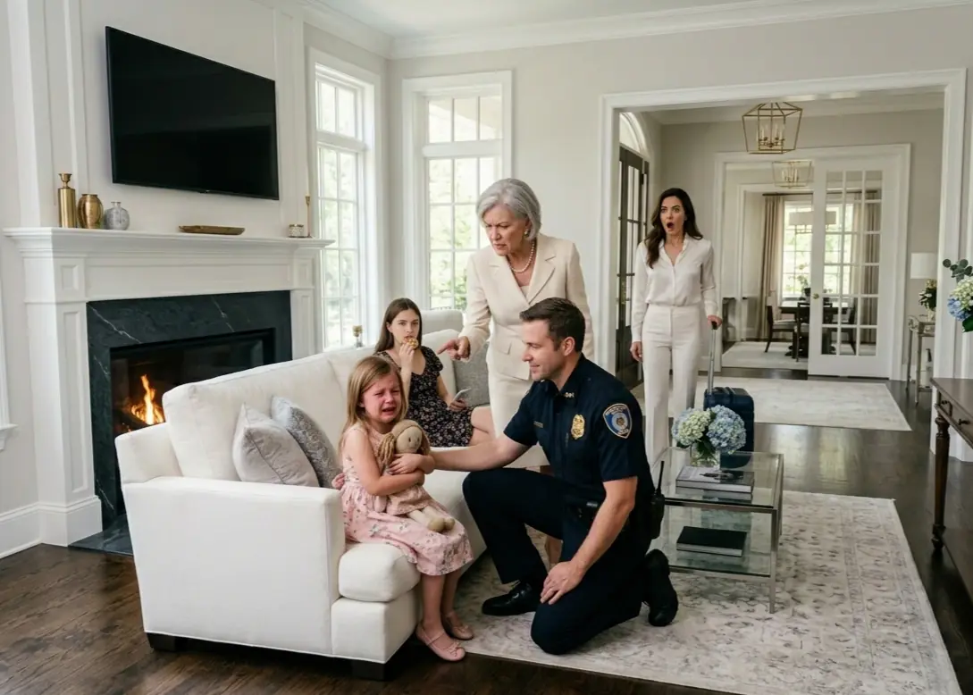 "Take Her Away," My Mother Told the Police — Pointing at My 5-Year-Old. She Didn't Know I'd Flown Home a Day Early.