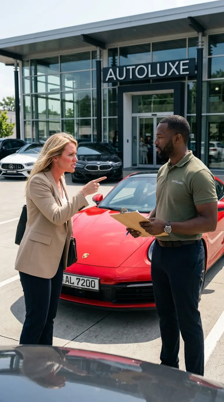 Rich Woman Called Cops On The Black Man For “Stealing” Ferrari— Learns He Owns 51% Of Her Company