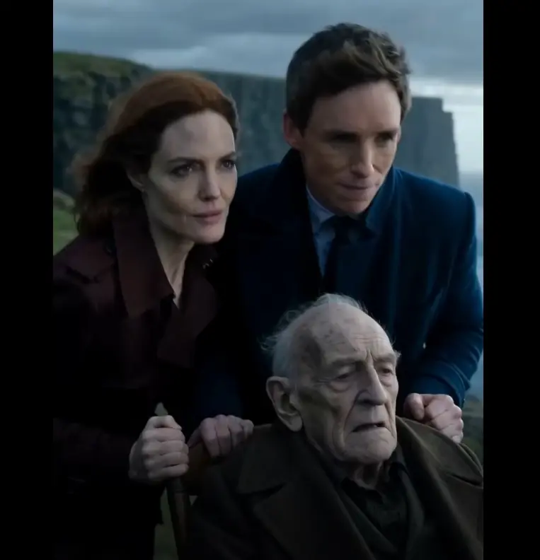 They wheeled the old man to the edge above the waterfall… seconds later, the hidden scheme comes to light