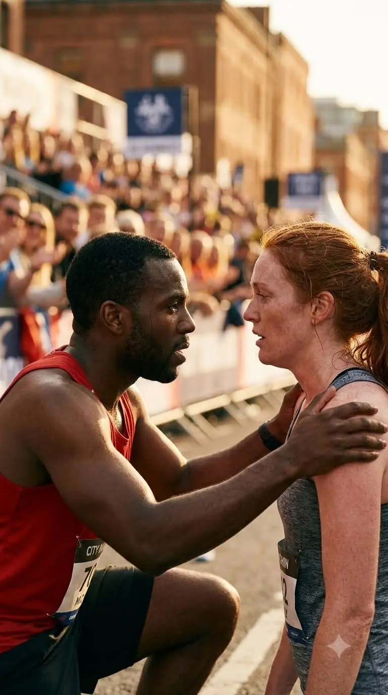 A Poor Black Teen Saves A Girl During A Marathon, Not Knowing She’s A Billionaire’s Daughter