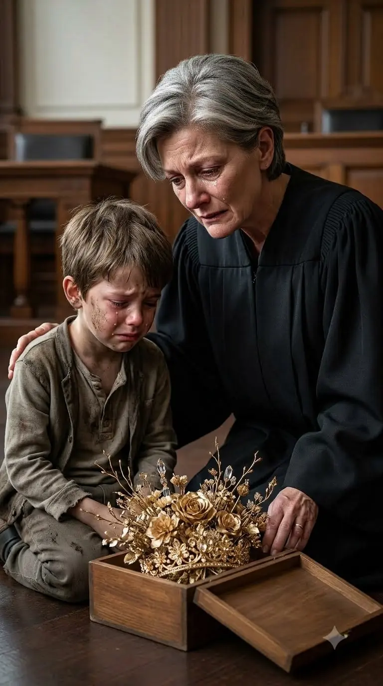 THE JUDGE ORDERED A HOMELESS BOY OUT