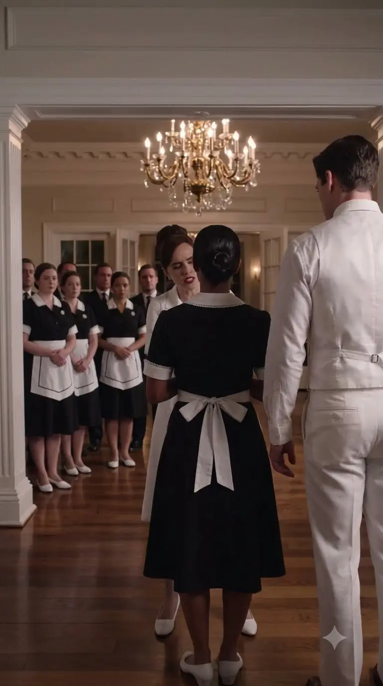 THE BILLIONAIRE’S FIANCÉE TORE THE MAID’S DRESS IN FRONT OF HIS STAFF