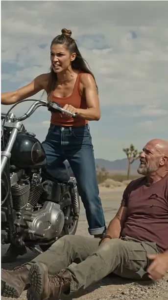 A Deaf Young Woman Saves a Trapped Biker — Then the Entire Chapter Comes for Her