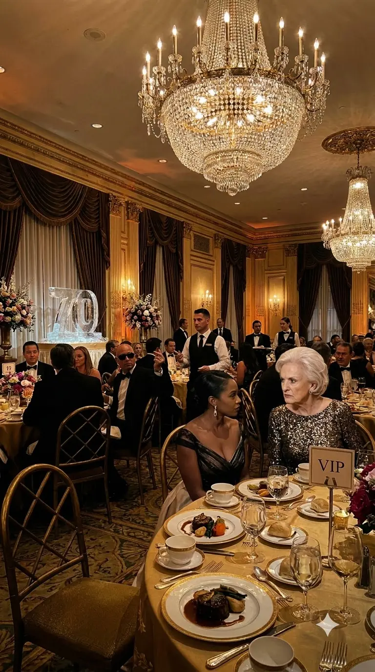 I paid $50,000 for my mother’s 70th birthday gala at The Waldorf Astoria, and she sent my 8-year-old son and 10-year-old daughter to a tiny table beside a trash can so my sister’s arrogant friends could take their seats.