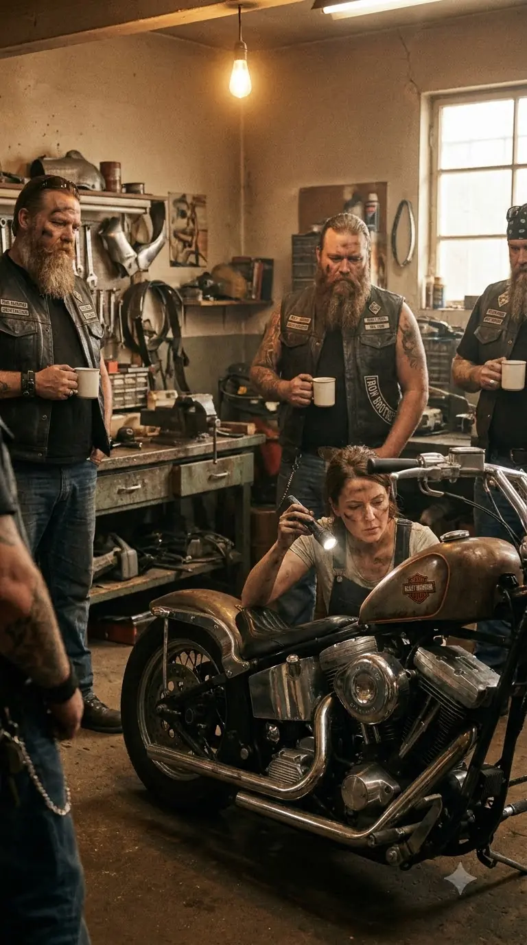 She Fixed a Biker’s Motorcycle for Free — By Sunrise, Hundreds of Riders Were Coming Back for Her