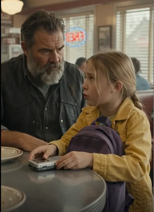 "Can I Sit With You?" Asked the Limping Girl To The Biker — Then He Never Let Her Alone'