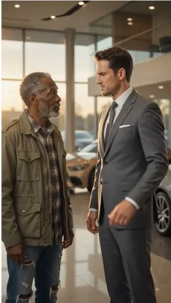 Salesman Mocked an Elderly Man Looking at a Classic Car — Then the Manager Recognized Him