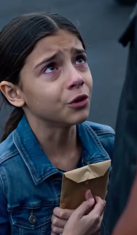 An Eleven-Year-Old Girl Shoved a Biker Off His Harley Before Her Father’s Memorial Ride — Then a Cut Brake Line and a Sealed Letter Revealed Whom She Was Really Protecting