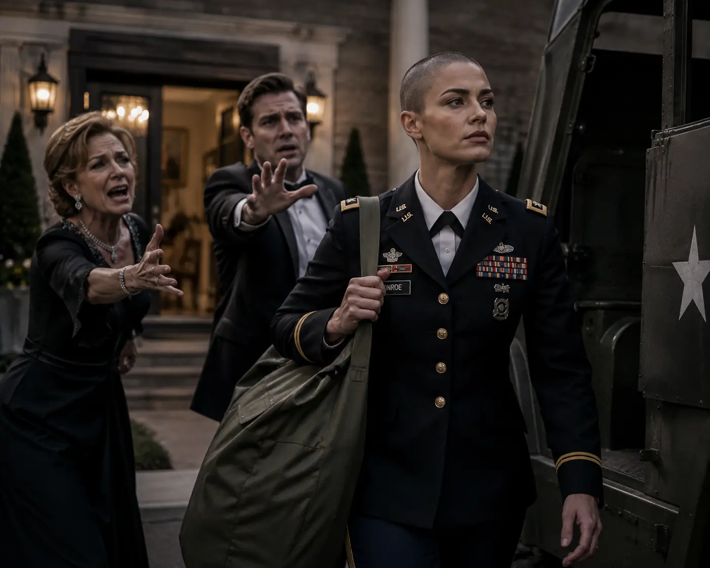 MY MOTHER-IN-LAW SHAVED MY HEAD WHILE I SLEPT—the night the Army promoted me to Colonel.