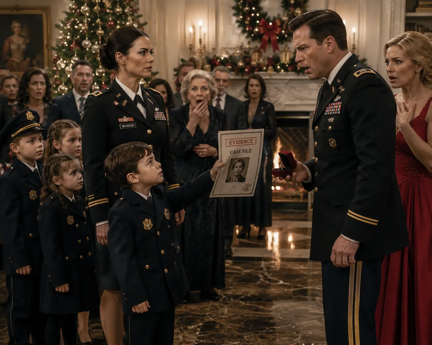 My ex-husband invited his “childless” former wife to Christmas dinner at his family’s military estate