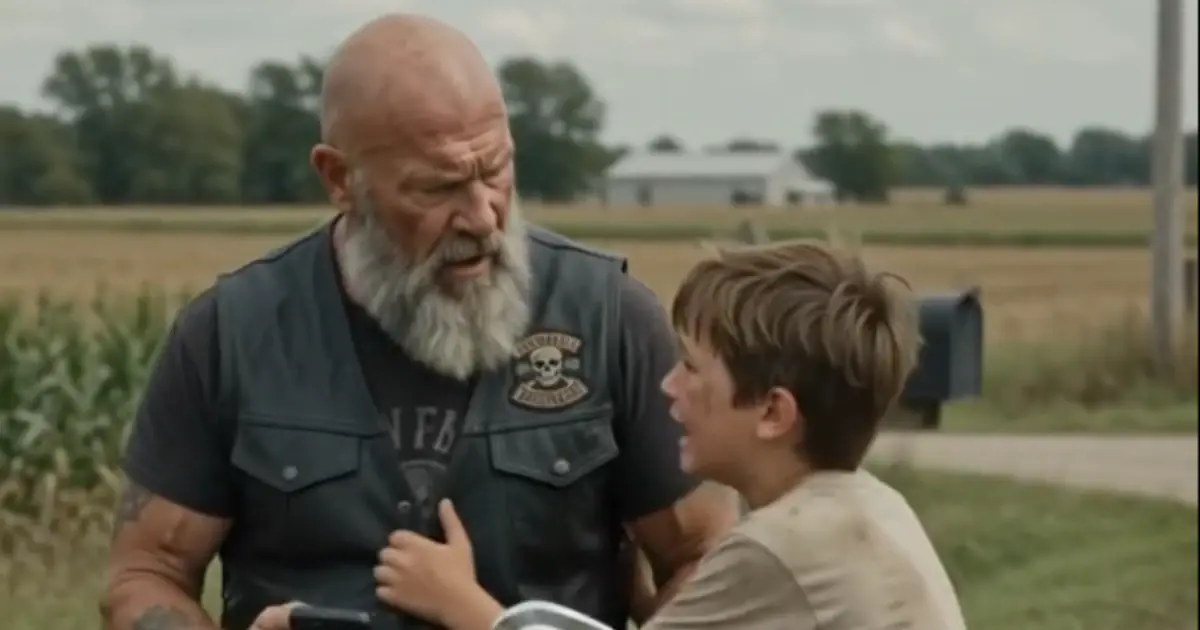 A Terrified Ten-Year-Old Clung To My Harley While I Was Checking My Phone. A Few Seconds Later, A Farmer Leaped Down With A Whip And Showed Me The Horror At The End Of That Dirt Road.