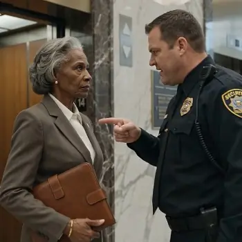 Security Guard Blocked an Elderly Woman From the Executive Elevator—Then He Called the Manager