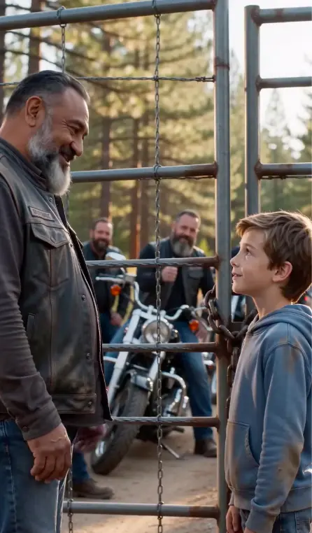 An 11-Year-Old Cut a Chain Hidden in the Woods — The Next Morning, Hells Angels Came Looking for Him