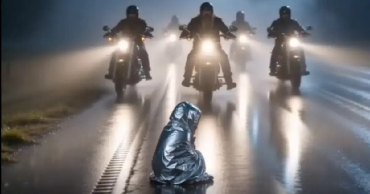 She Was Left Alone on a Highway… Then 100 Bikers Stopped and Uncovered the Truth