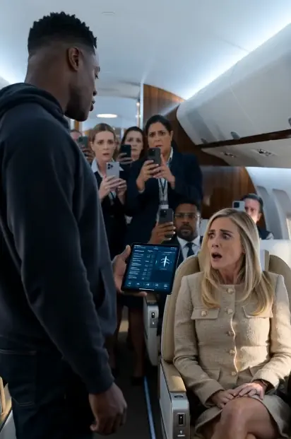White Woman Snatched Black CEO’s Seat — Then Froze When He Said: “I Own This Airline”