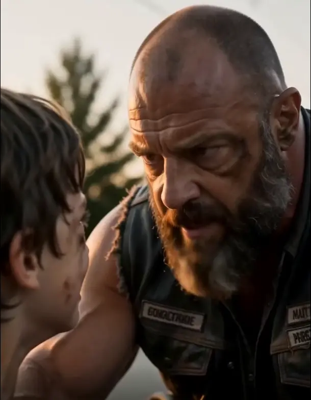 A Biker Rescues a Terrified Mother and Uncovers a Dark Family Secret