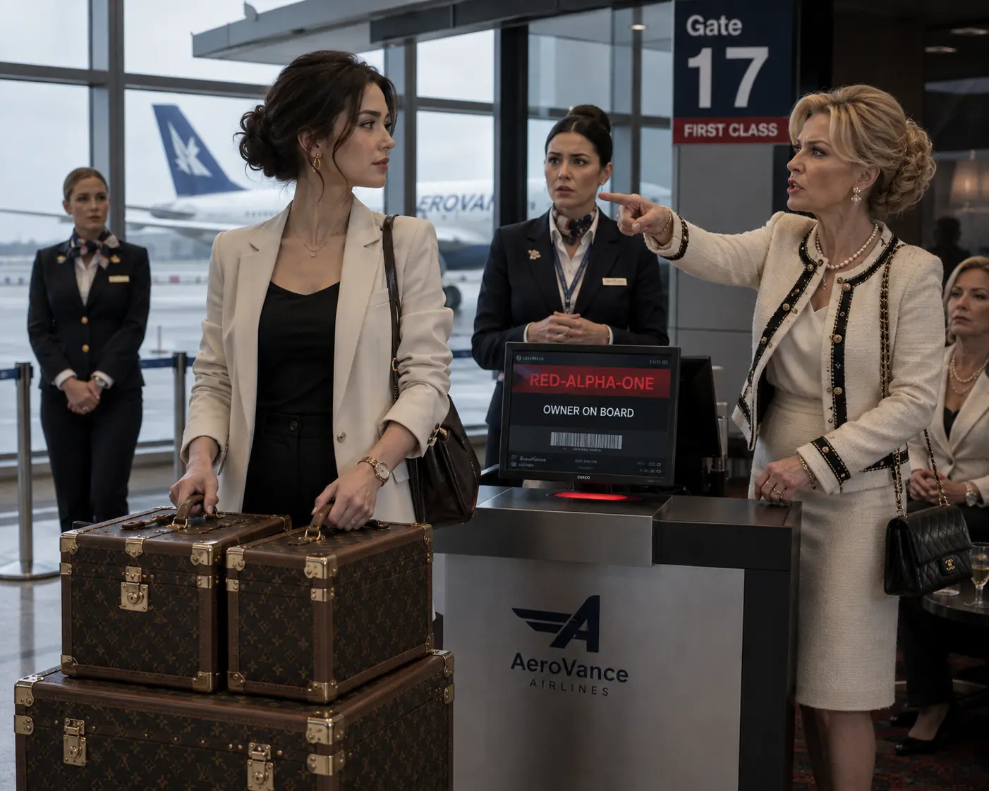 I never told my stepmother I owned the airline. She snapped her fingers at me in the lounge, demanding I carry her bags.. The plane taxied, then stopped. The pilot came out, walked past her, and saluted me.