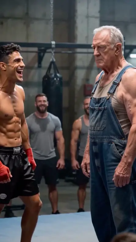 A Young Fighter Paid an Elderly Farmer $500 for Three Minutes in the Ring — Then the Farmer Slipped Off His Boots