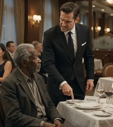 Restaurant Manager Tried to Remove an Elderly Man —Then He Realized His Mistake