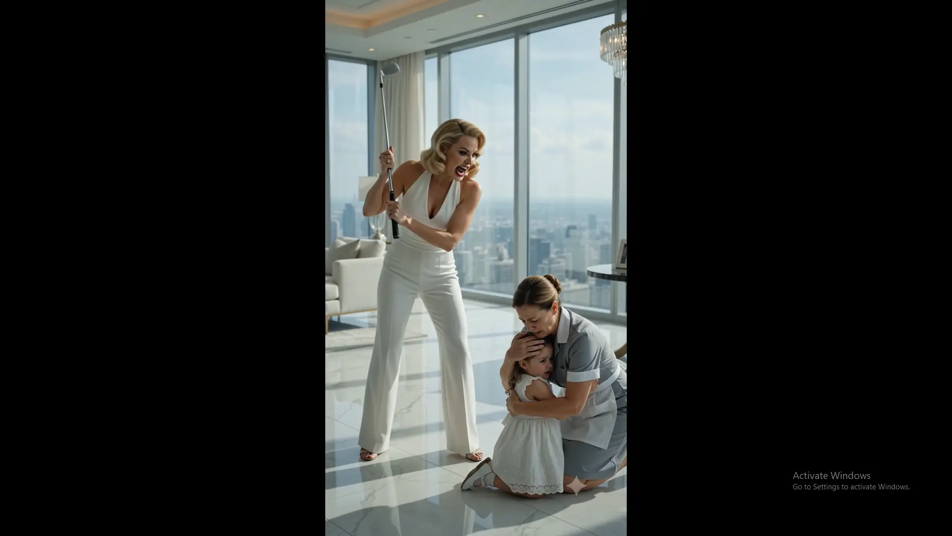 "Daddy... Save Us!" — Caught Red-Handed in the Glass Mansion
