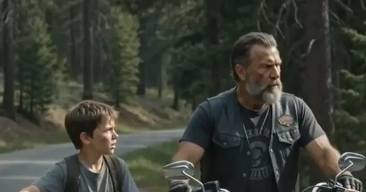 "They Are Waiting Round The Corner!" Cried Little Boy to Hells Angels — Revealing A Massive Conspiracy Riker heard him before he saw him.