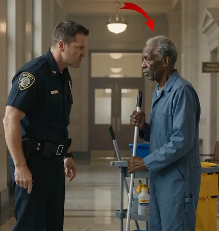 Security Officer Ordered an Elderly Courthouse Worker Away—Then He Saw What Was Inside the Cart