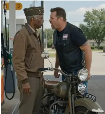 Bikers Mocked an Elderly Veteran’s Motorcycle—Then They Read the Plaque Beside the Engine