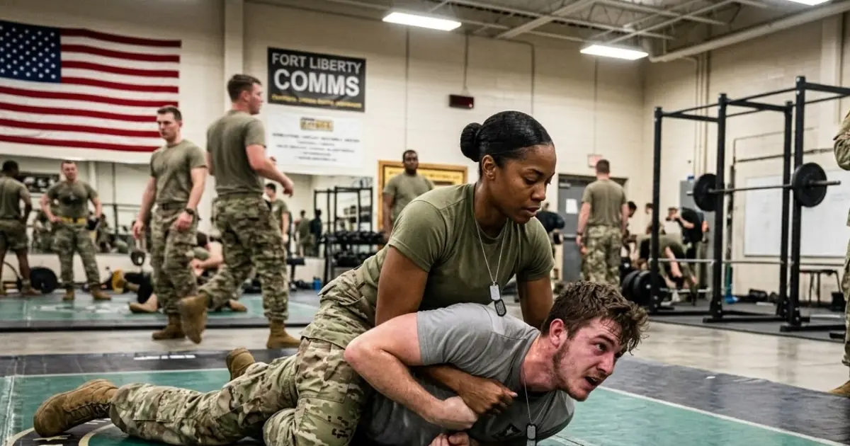 He Mocked the Quiet Woman on the Mat, Then Discovered the Instructor Had Recognized Her Before the Fight Even Began.