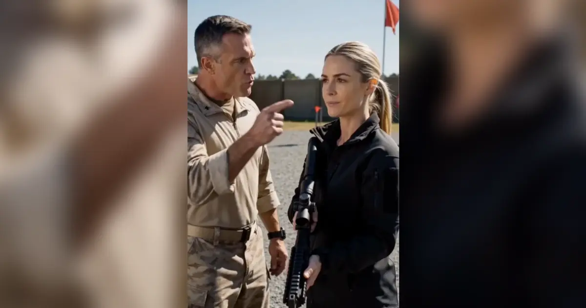 He Mocked the Quiet Woman on His Range Until the Commander Revealed She Had Come to Evaluate Him.