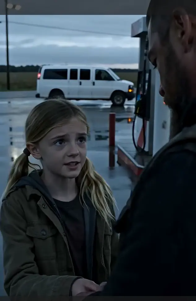 A Little Girl Slipped a Note to a Biker at a Gas Station—“Please Help Me Before He Takes Me”