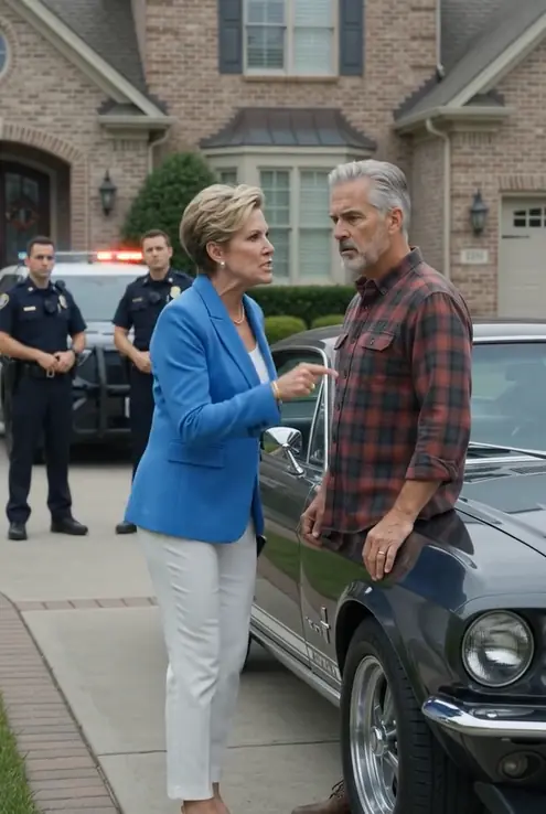 HOA Karen Called Cops On Me When Her Son Demanded My Mustang — She Didn't Know I'm The Police Chief