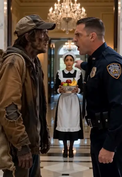 “Would You Like Some Fruit?” When A Ruthless Billionaire Disguised Himself As A Starving Beggar Outside His Own Mansion, His Maid’s Compassion Uncovered A Multi-Million Dollar Embezzlement Conspiracy.
