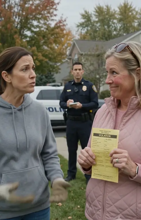 The HOA President Called Police to Remove a Woman From Her Own Home — Then the Officer Looked at Her and Said, “Chief?”