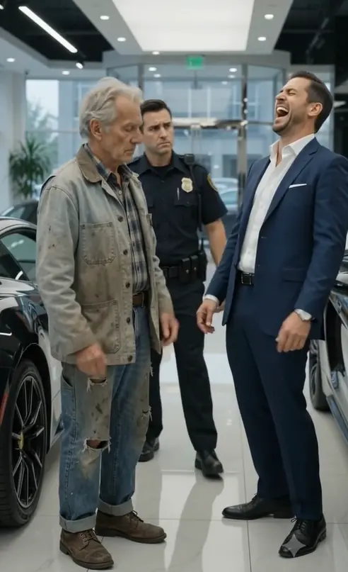 Salesman Tried to Remove an Elderly Man—Then the Owner Walked In