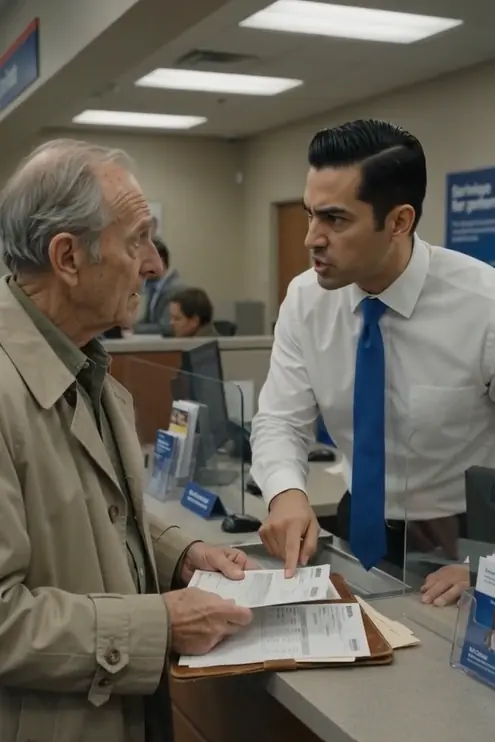 Bank Employee Judges an Elderly Man—Then Discovered Who He Really Was