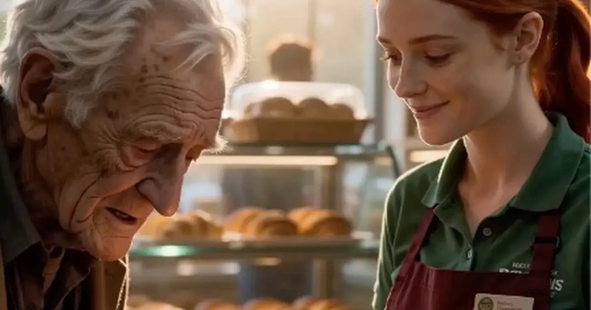 Emily Carter was nineteen, working the evening shift at a Boston bakery, when an elderly man’s card was declined twice for a small birthday cake.