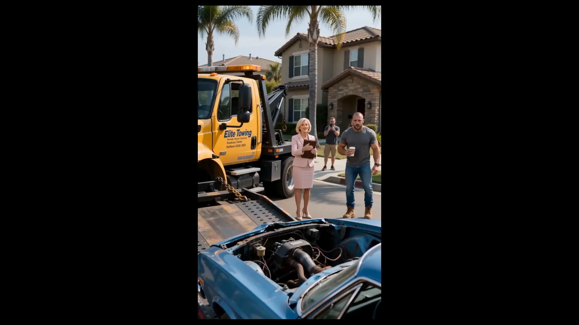 HOA President Crushed a Veteran's Classic Car in a Dumpster... Then Realized What Was Inside!