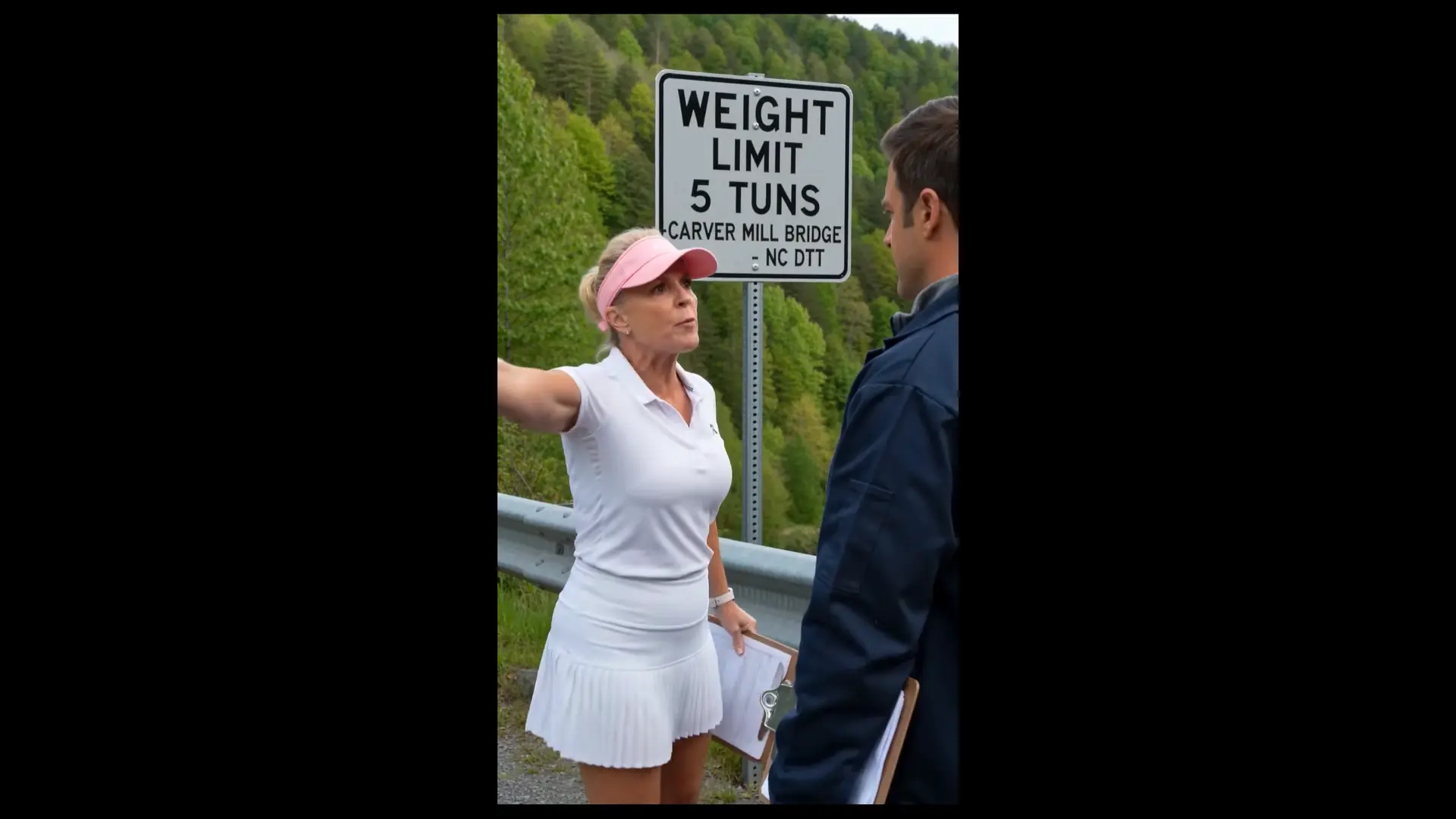 HOA President Forced a 30-Ton Paving Dump Truck Onto a Historic 5-Ton Bridge... Then the Alarm Sounded!