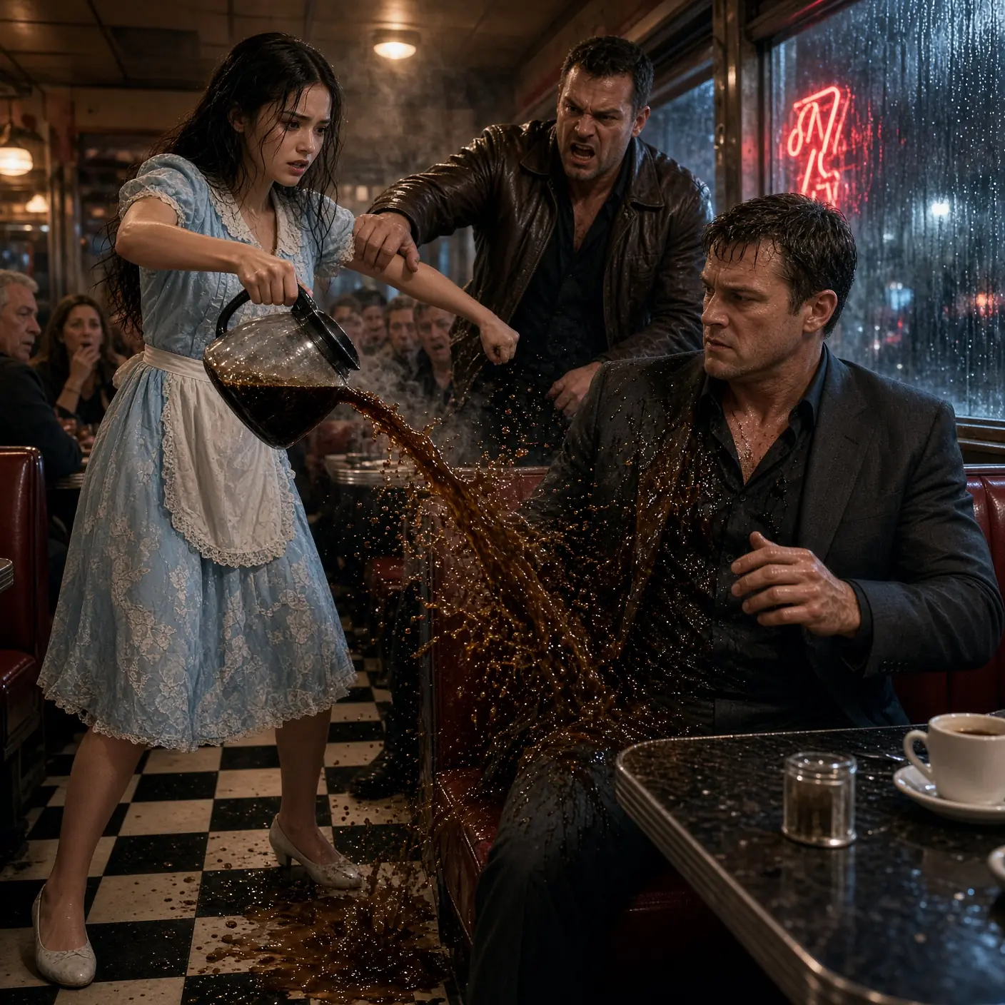 I poured poisoned coffee onto a powerful man's suit—and ten minutes later, his driver came to take me away.
