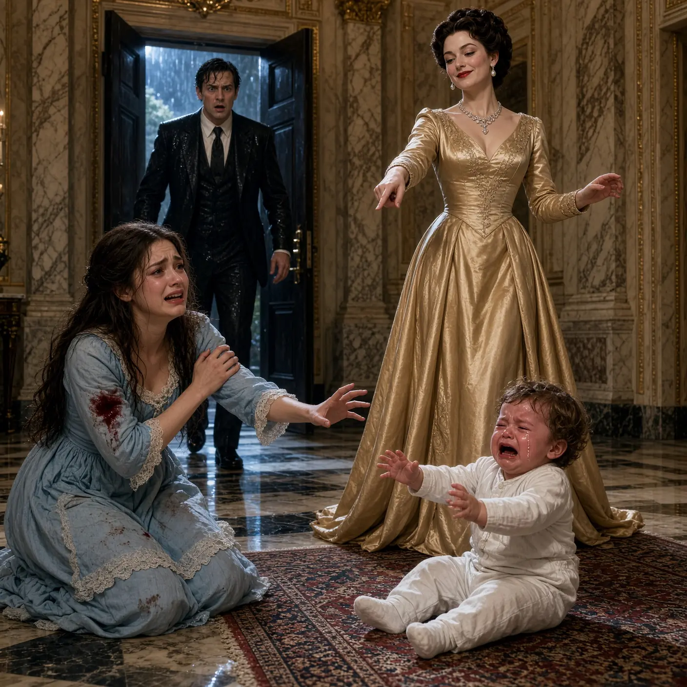 I was on my knees beside a crying toddler when his father’s fiancée told me nobody would believe a “cheap nanny.”