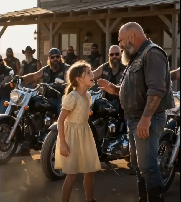 "Don't Start Your Bike!” Little Girl Warns Hell’s Angels — Then They Found Something Under