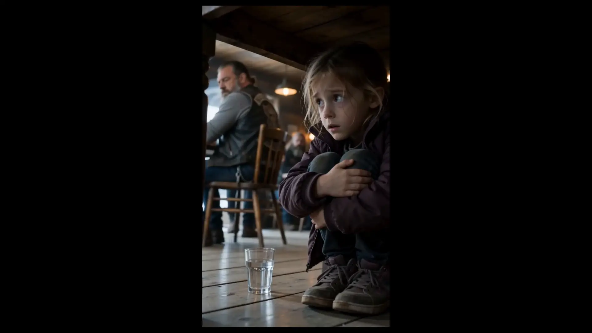 Aggressive Man Barged Into a Biker Bar Hunting a 7-Year-Old Girl... The Biker President's Response Froze Him Solid!