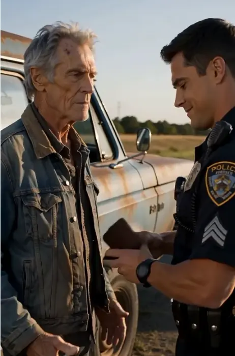The Badge They Mocked Had Been Buried for Thirty Years. By Sunset, the Man Who Threw It in the Road Would Learn Why.