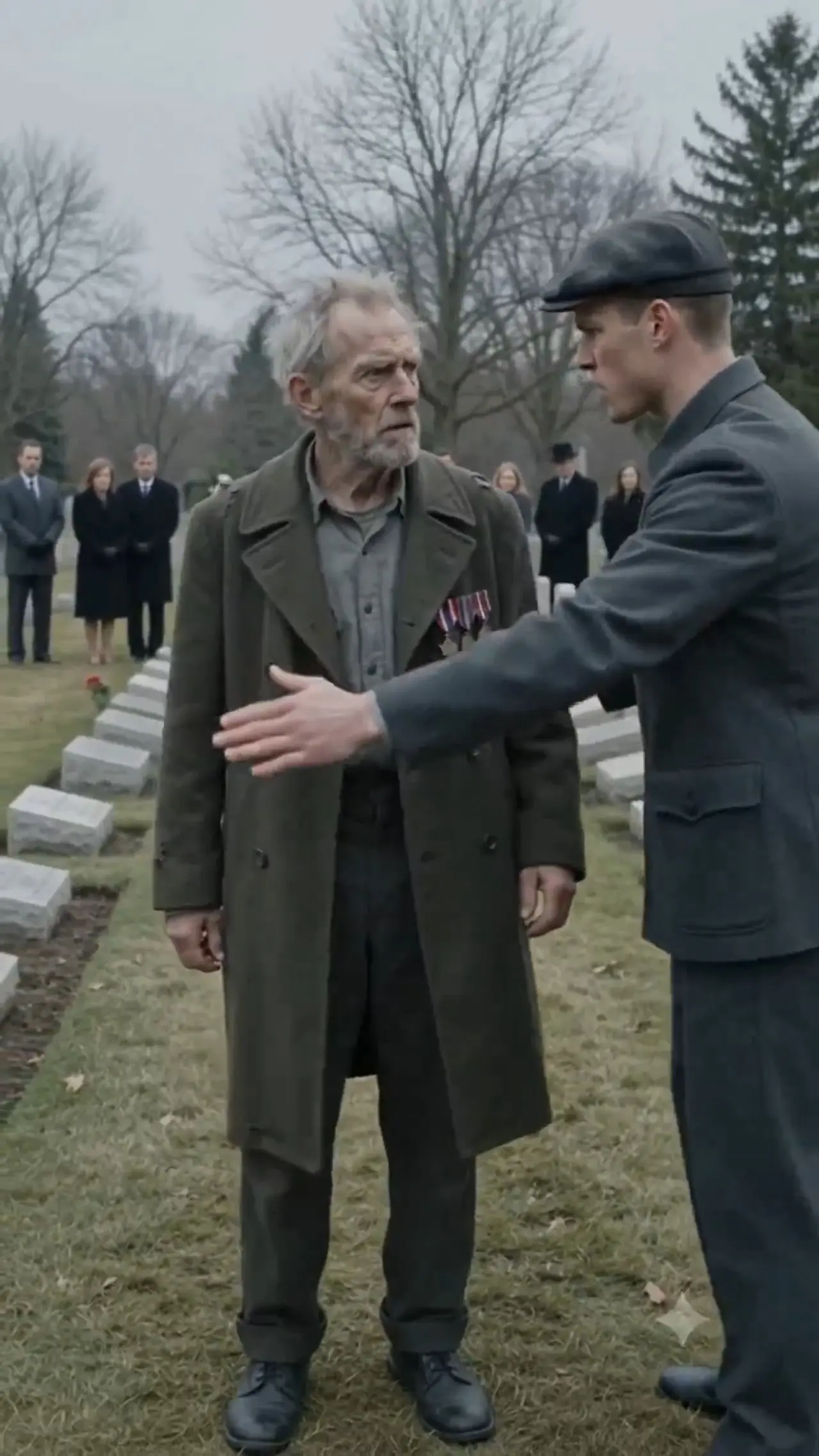 A Soldier Ordered an Elderly Man to Leave from Burial Ceremony—Then the General Recognized Him