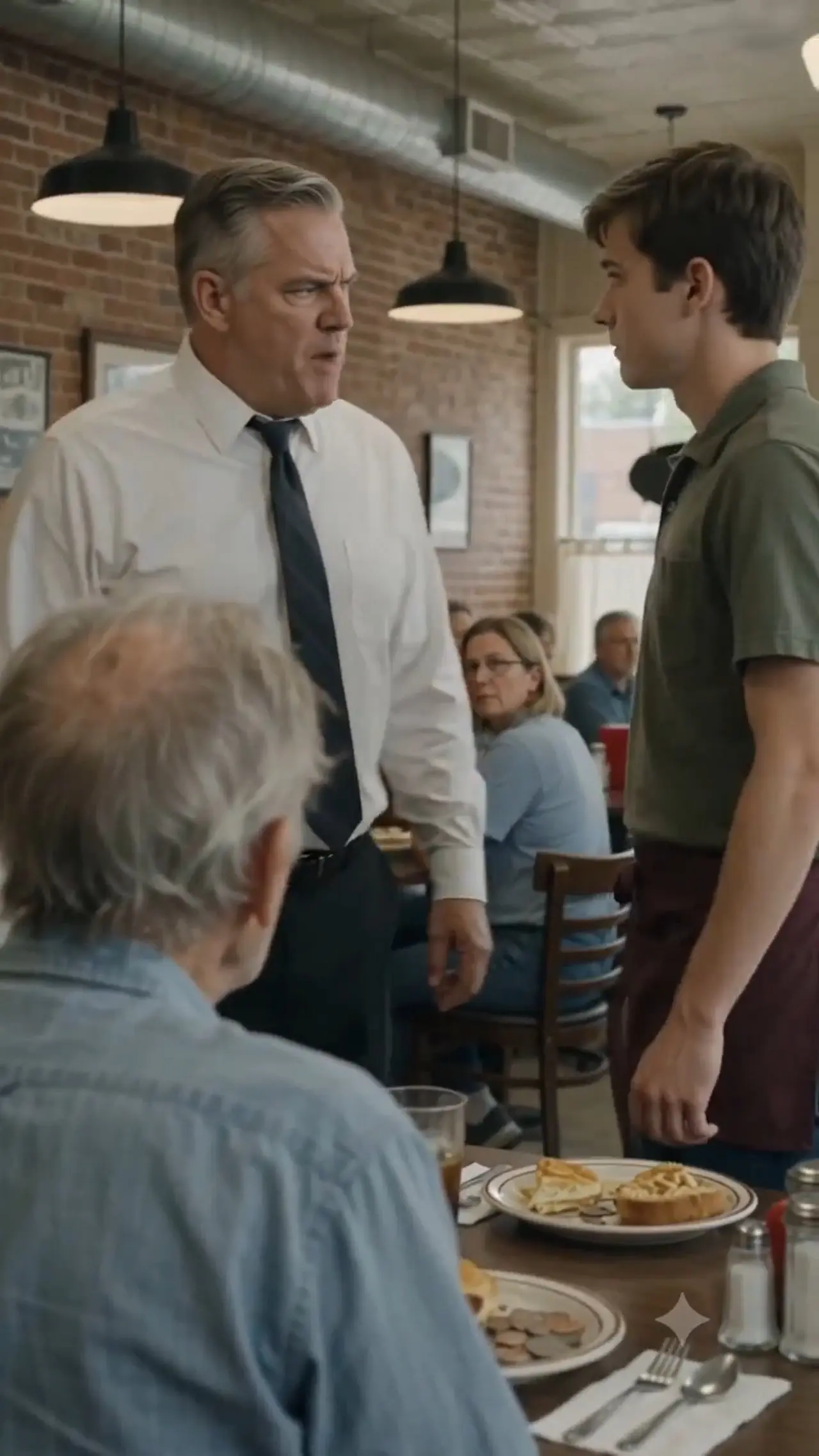 The Manager Was Furious That A Waiter Had Helped An Elderly Customer — He Never Noticed How Carefully The Old Man Was Watching Him