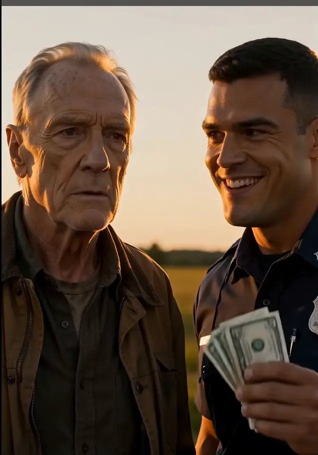 The Old Veteran Never Looked Afraid. The Officer Learned Too Late Who Had Been Watching Him All Along.