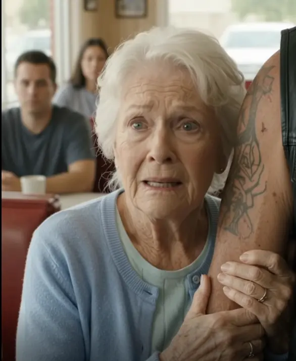 She Asked a Biker to Hold Her Hand. What He Discovered About Her Trembling Changed Everything.